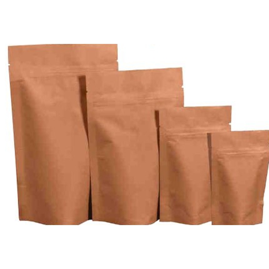 Jute Look High Barrier Stand Up Pouch with Zipper