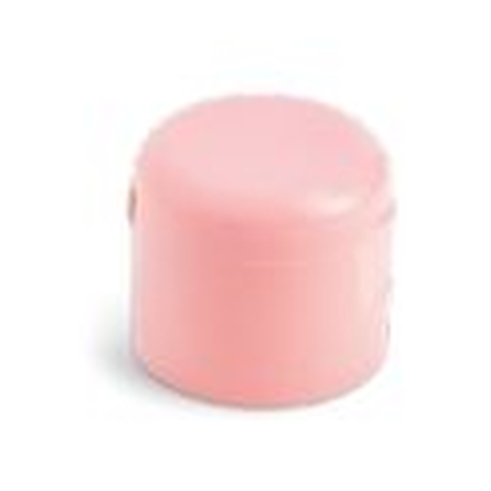 Giflor Art. 455 Pink Cylindrical Flip-Top Closure - Open-Top View