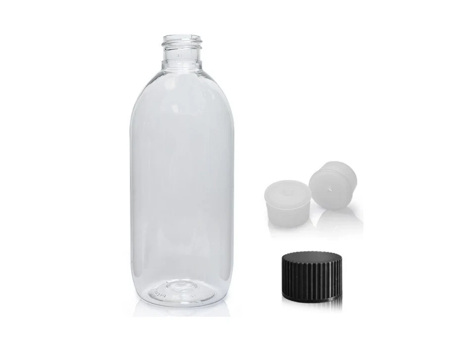 Bottles packaging product photograph