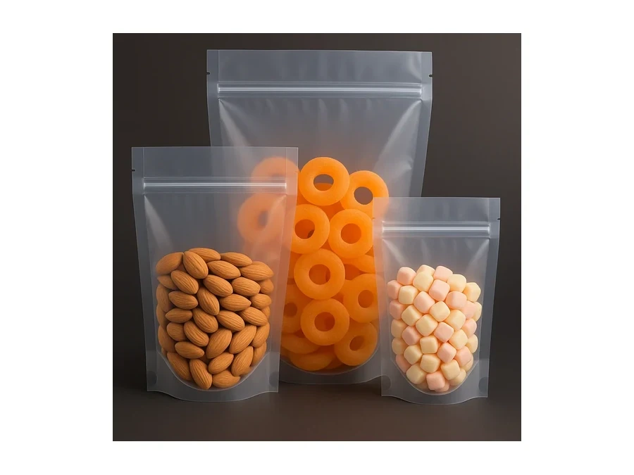 Pouches packaging product photograph